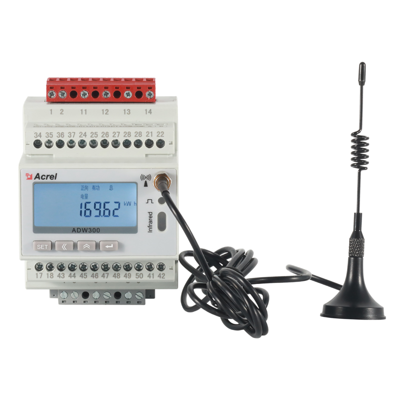 安科瑞ADW300無線多功能聯網電表多種選配通訊方式